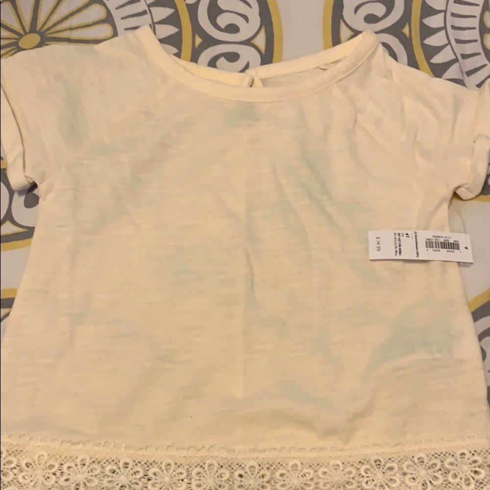 Cream blouse